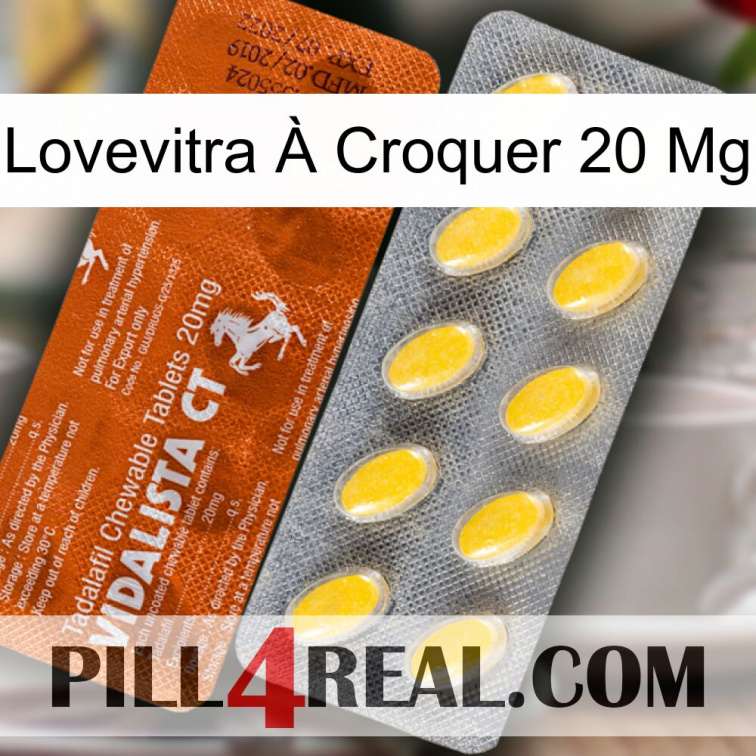 Lovevitra À Croquer 20 Mg 42